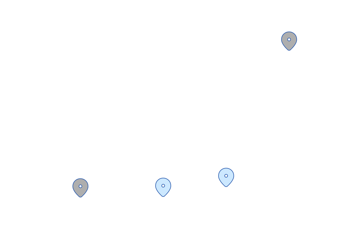 日本全国の活動拠点マップ
